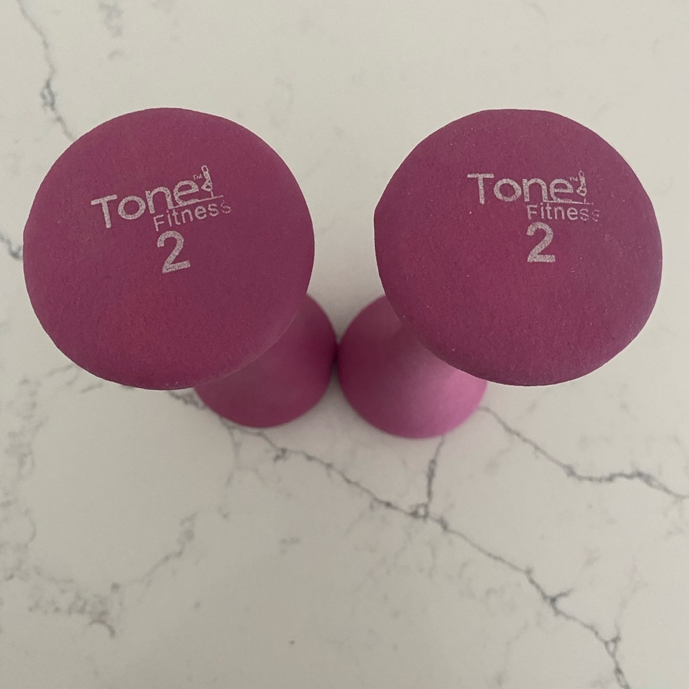 2-lb. Hand weights - Picture 2 of 2